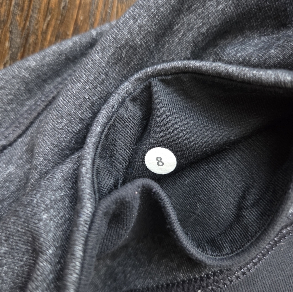 Lululemon Athletica Gray Capri Leggings Womens Sz.8 - Picture 5 of 10